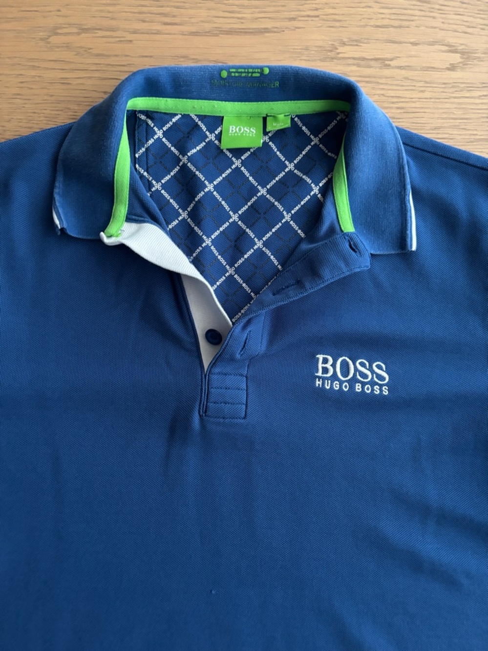 Hugo Boss Blue Polo - Picture 2 of 3